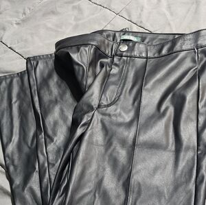 Wild Fable Black Leather Look Pants
